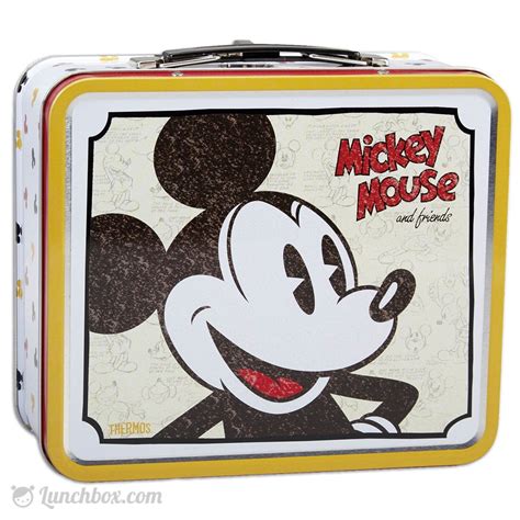 vintage metal mickey mouse lunch box|mickey mouse lunch bag.